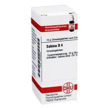 Abbildung: SABINA D 4 Globuli 10 g, Globuli PZN 04235220 
