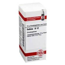 Abbildung: SABINA D 12 Globuli 10 g, Globuli PZN 04235243 