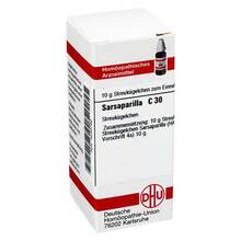 Abbildung: SARSAPARILLA C 30 Globuli 10 g, Globuli PZN 04235792 
