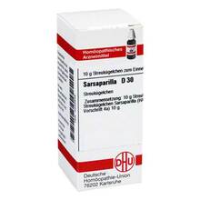Abbildung: SARSAPARILLA D 30 Globuli 10 g, Globuli PZN 04235846 