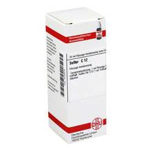 Abbildung: SULFUR C 12 Dilution 20 ml, Dilution PZN 04238678 