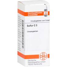 Abbildung: SULFUR C 5 Globuli 10 g, Globuli PZN 04238738 