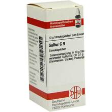Abbildung: SULFUR C 9 Globuli 10 g, Globuli PZN 04238744 