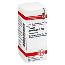 Abbildung: ZINCUM METALLICUM D 200 Globuli 10 g, Globuli PZN 04242728 