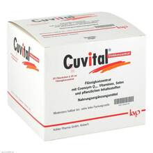 Abbildung: Cuvital Trinkkonzentrat 25X25 ml, Flaschen PZN 04252170 