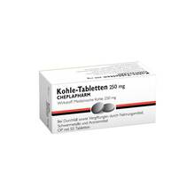 Abbildung: Kohle Tabletten 30 St, Tabletten PZN 04257380 