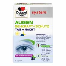 Abbildung: Doppelherz Augen Sehkraft + Schutz system Kapseln 60 St, Kapseln PZN 04260465 