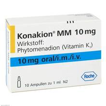Abbildung: KONAKION MM 10 mg Lösung 10 St, Lösung PZN 04273031 