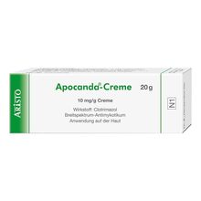 Abbildung: Apocanda Creme 20 g, Creme PZN 04292175 