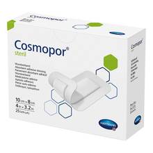 Abbildung: Cosmopor steril Wundverband 8x10 cm 25 St, Pflaster PZN 04302034 