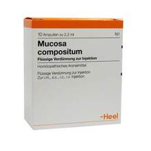 Abbildung: Mucosa compositum Ampullen 10 St, Ampullen PZN 04313575 