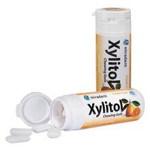 Abbildung: Miradent Xylitol Chewing Gum Frucht 30 St, Kaugummi PZN 04323450 