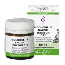 Abbildung: BIOCHEMIE 15 Kalium jodatum D 12 Tabletten 80 St, Tabletten PZN 04324780 
