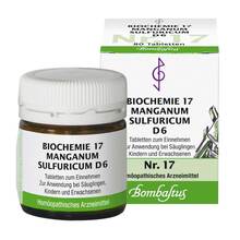 Abbildung: BIOCHEMIE 17 Manganum sulfuricum D 6 Tabletten 80 St, Tabletten PZN 04324863 