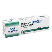 Abbildung: Hepa Gel 60.000 I.E. Lichtenstein 100 g, Gel PZN 04325443 