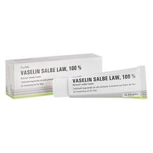 Abbildung: Vaselin Salbe Law 25 g, Salbe PZN 04326141 