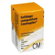 Abbildung: SOLIDAGO COMPOSITUM Cosmoplex Tabletten 250 St, Tabletten PZN 04329079 
