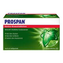 Abbildung: Prospan Husten Brausetabletten 20 St, Brausetabletten PZN 04345575 