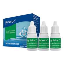 Abbildung: Artelac Augentropfen 3X10 ml, Augentropfen PZN 04348208 