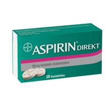 Abbildung: Aspirin Direkt Kautabletten 10 St, Kautabletten PZN 04356248 
