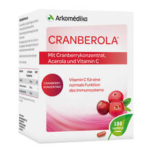 Abbildung: Cranberola Kapseln 180 St, Kapseln PZN 04362349 