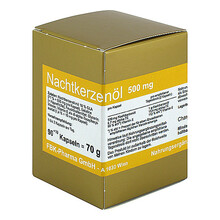 Abbildung: Nachtkerzenöl 500 mg Kapseln 90 St, Kapseln PZN 04375091 