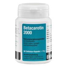 Abbildung: Beta Carotin 2000 Kapseln 60 St, Kapseln PZN 04389503 