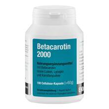 Abbildung: Beta Carotin 2000 Kapseln 100 St, Kapseln PZN 04389963 