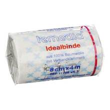 Abbildung: IDEALBINDE 8 cm mit Klammer 1 St, Binden PZN 04402882 