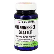 Abbildung: Brennnesselblätter 250 mg Gph Kapseln 50 St, Kapseln PZN 04411728 