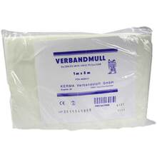 Abbildung: Verbandmull 1x5 m unsteril 1 St, Wundgaze PZN 04422608 