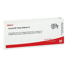Abbildung: ISCUCIN tiliae Stärke H Ampullen 10X1 ml, Ampullen PZN 04429639 