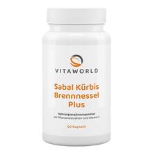 Abbildung: SABAL KÜRBIS Brennessel Plus Kapseln 60 St, Kapseln PZN 04434416 