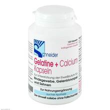 Abbildung: Gelatine + Calcium Kapseln 120 St, Kapseln PZN 04434675 