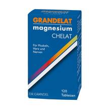 Abbildung: Grandelat Mag 60 Magnesium Tabletten 120 St, Tabletten PZN 04435491 