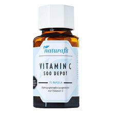 Abbildung: Naturafit Vitamin C 500 Depot Kapseln 70 St, Kapseln PZN 04440078 