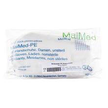 Abbildung: Handschuhe Einmal Polyethylen Damen 100 St, Handschuhe PZN 04444426 