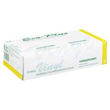 Abbildung: Handschuhe Einmal Vinyl klein 100 St, Handschuhe PZN 04444432 
