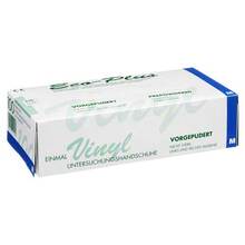 Abbildung: Handschuhe Einmal Vinyl mittel 100 St, Handschuhe PZN 04444449 