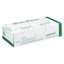 Abbildung: Handschuhe Einmal Vinyl groß 100 St, Handschuhe PZN 04444455 