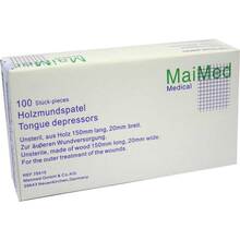 Abbildung: HOLZMUNDSPATEL 15 cm 100 St PZN 04444567 