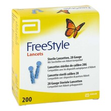 Abbildung: MEDISENSE Easy Touch Lanzetten 200 St, Lanzetten PZN 04445472 