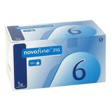 Abbildung: NOVOFINE Nadeln 0,25x6 mm 100 St, Kanüle PZN 04450579 