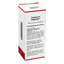 Abbildung: CAPSICUM OLIGOPLEX Liquidum 50 ml, Liquidum PZN 04451863 