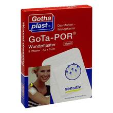 Abbildung: Gota-Por Wundpflaster 5x7,2 cm steril 5 St, Pflaster PZN 04473267 