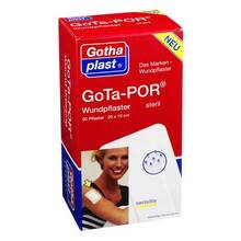 Abbildung: Gota-Por Wundpflaster steril 100x200 mm 50 St, Pflaster PZN 04473675 
