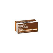 Abbildung: Baldrian Dispert 45 mg überzogene Tabletten 100 St, Überzogene Tabletten PZN 04491756 