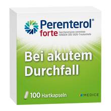 Abbildung: Perenterol forte 250 mg Kapseln 100 St, Hartkapseln PZN 04508959 