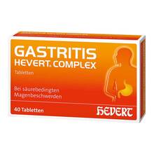 Abbildung: Gastritis Hevert Complex Tabletten 40 St, Tabletten PZN 04518194 