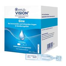 Abbildung: Hylo-Vision sine Einzeldosispipetten 60X0.4 ml, Einzeldosispipetten PZN 04522008 